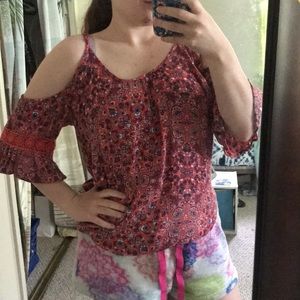 Red Blouse Summertime!